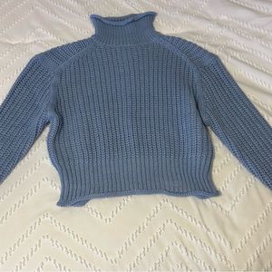 Blue Turtleneck from Italy